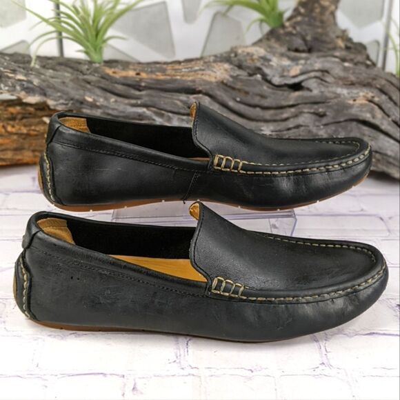 Cole Haan Somerset Venetian Driver C11402 Mens Black Loafers Moccasin Shoes - Picture 3 of 8